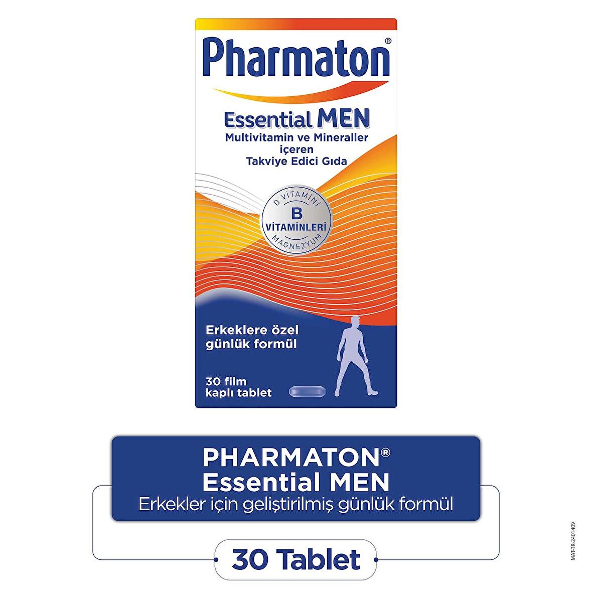 Pharmaton Essential Men 30 Tablet - AROMASIZ