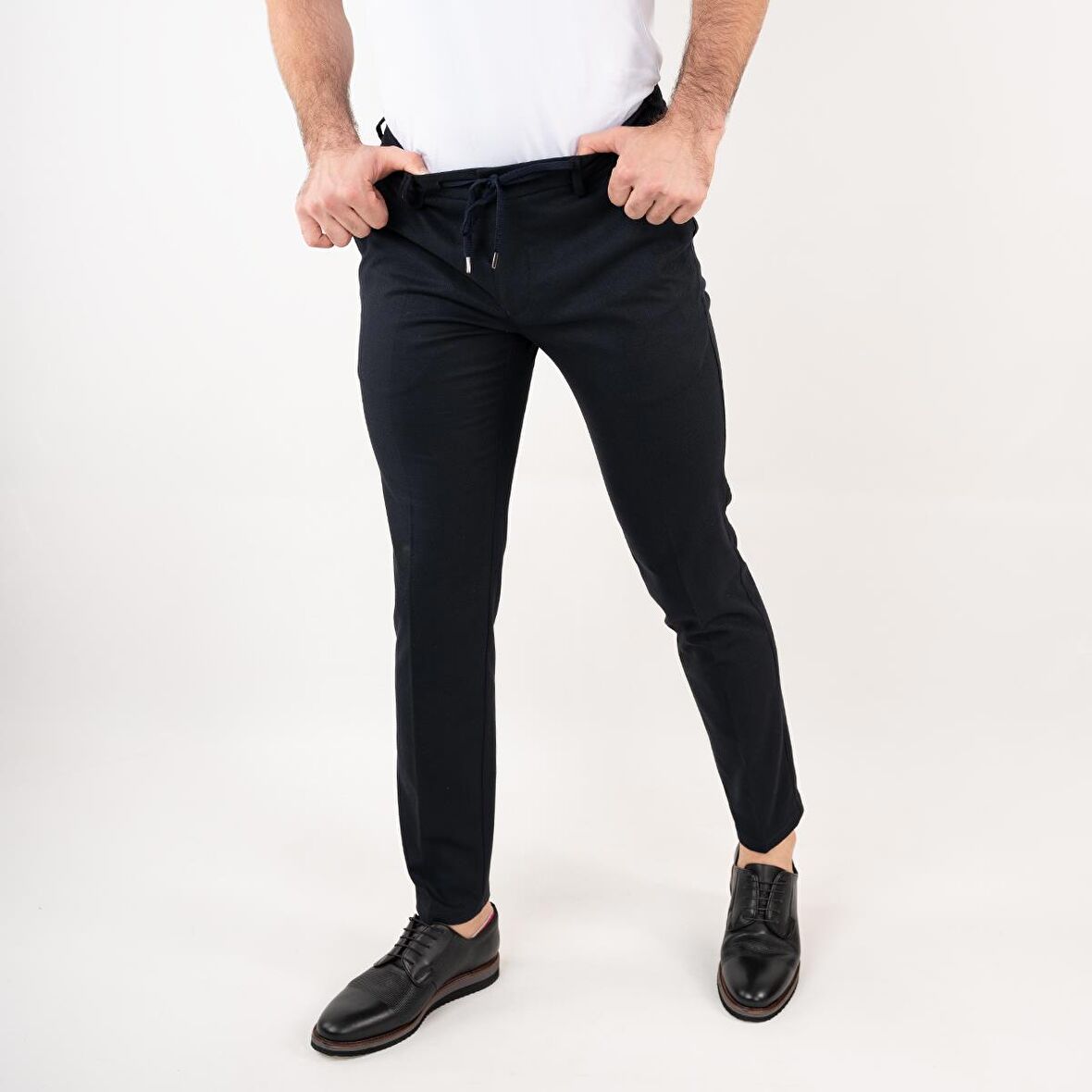 ECER SLİMFİT BELİ LASTİKLİ ERKEK PANTOLON