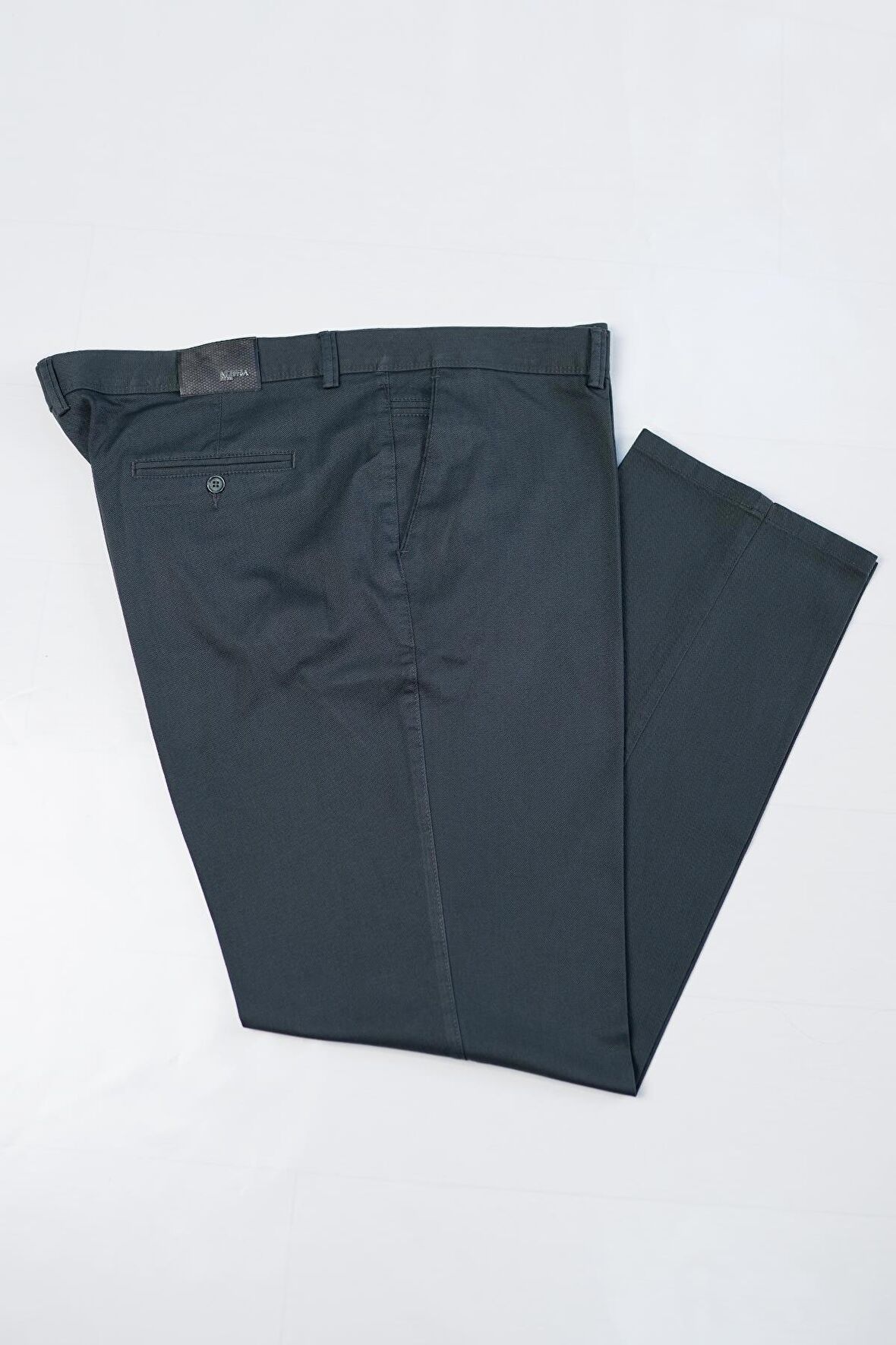 Notra Büyük Beden Mevsimlik Kumaş Yan Cep Gabardin Erkek Pantolon