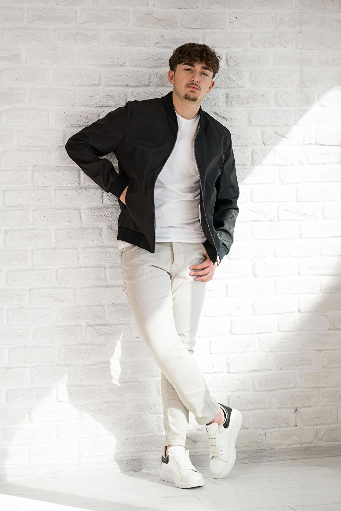 Advante Fermuar Kapamalı Yan Cepli İçi Astarlı Regular Fit Baharlık Pilot Mont