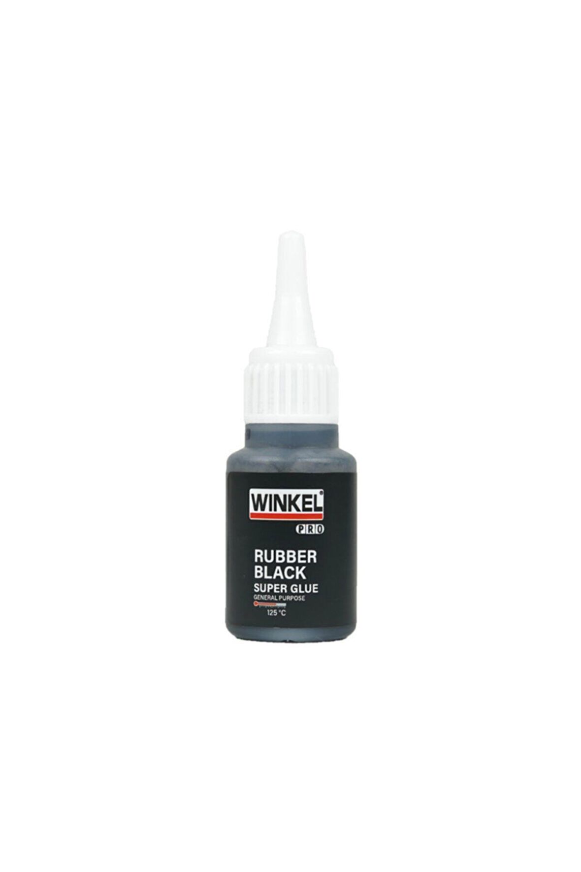 Winkel Rubber Black Plastik Hızlı Yapıştırıcı Siyah Renk 20gr