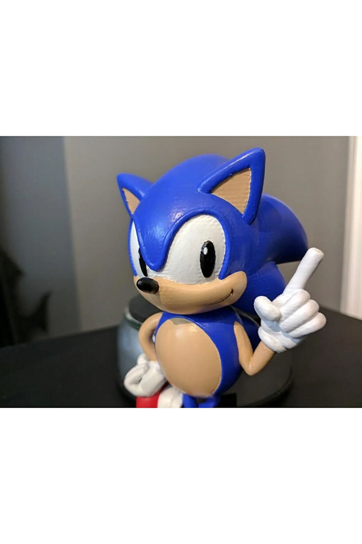 Kirpi Sonic Plastik Biblo