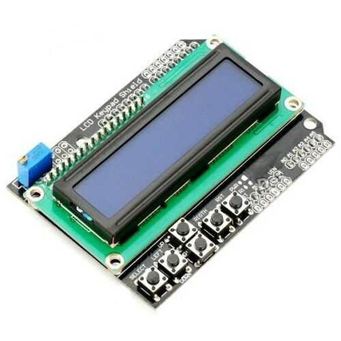 Robotistan Arduino ile Uyumlu LCD ve Tuş Takımı Shieldi