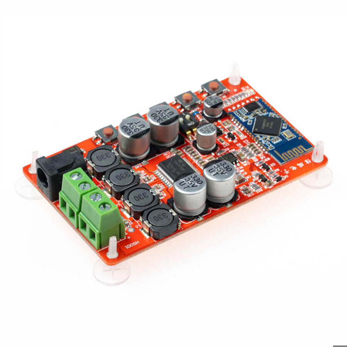 Robotistan TDA7492P Kablosuz Hoparlör Alıcısı Amfi Devreli 2x25Watt Bluetooth 4.0