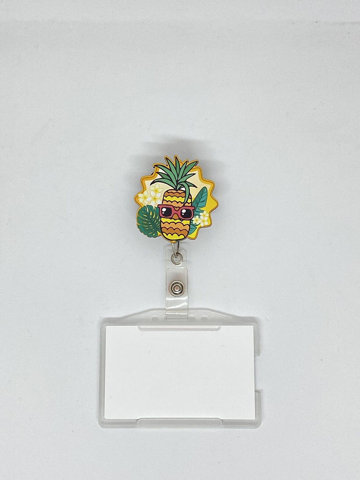 Ananas Temalı Yoyo Kartlık