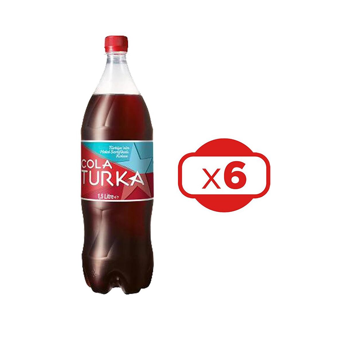 Cola Turka Kola 1,5 lt x 6 Adet