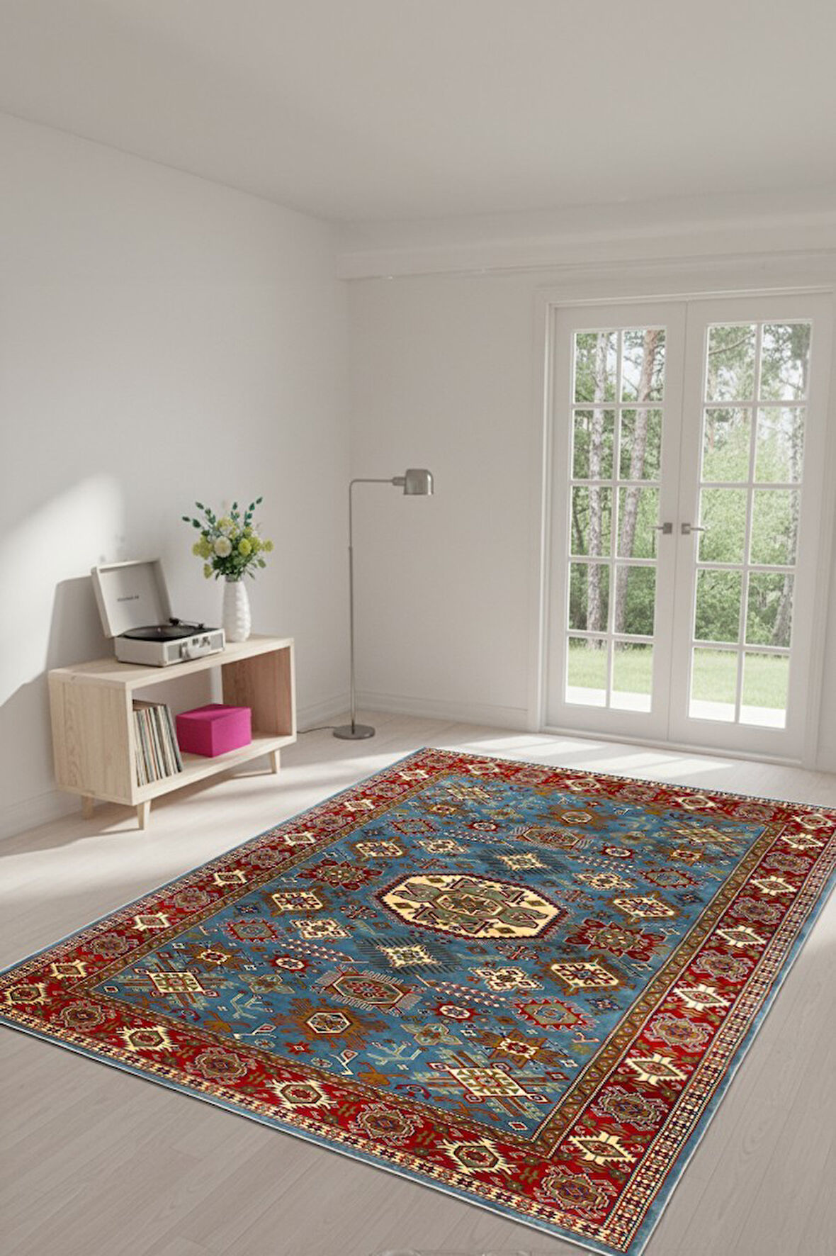 Her Adımda Bir Desen Geleneksel Dokunuşlu Modern Kaymaz Taban Halı