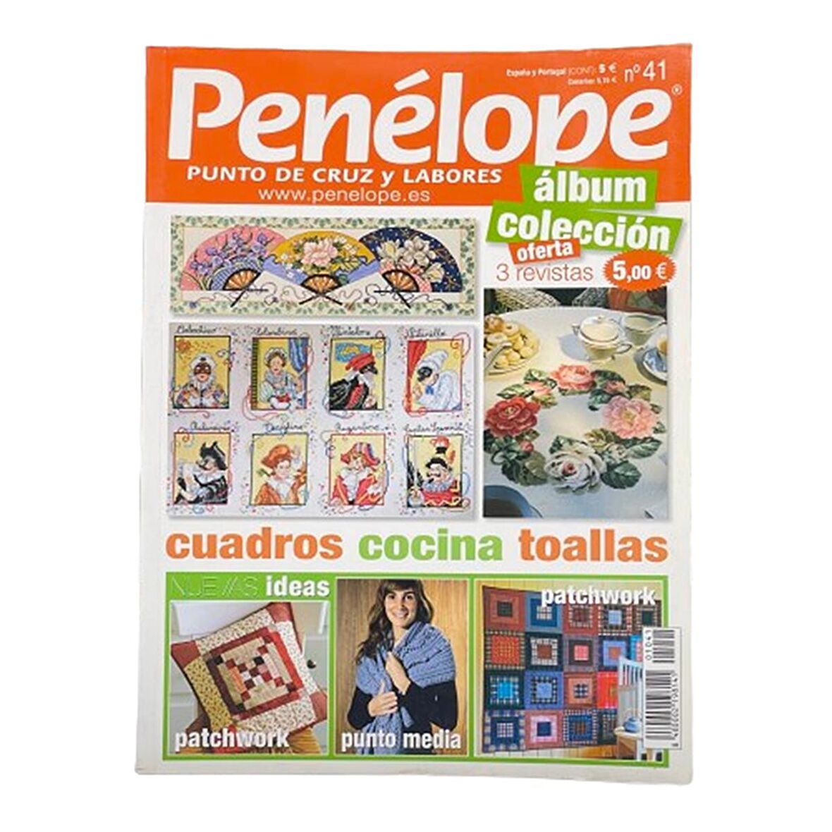 Penelope (İspanyolca) Nakış Elişi Hobi Dergisi Sayı 41