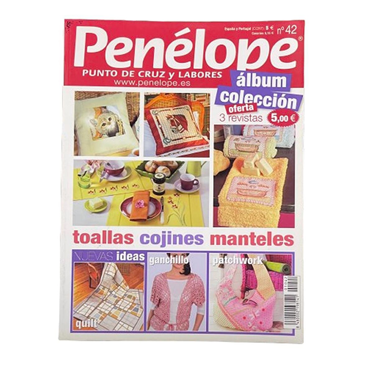 Penelope (İspanyolca) Nakış Elişi Hobi Dergisi Sayı 42