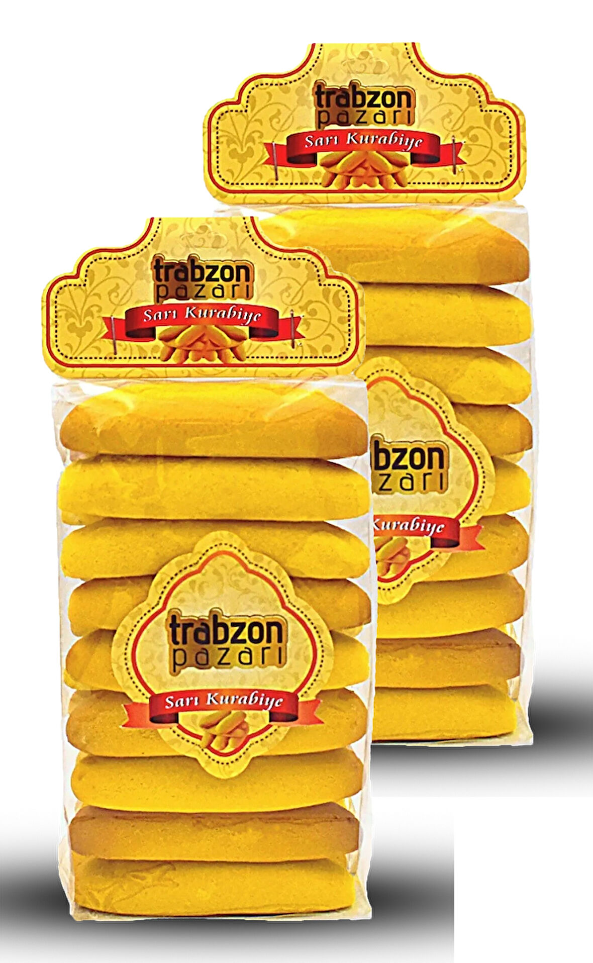 Trabzon Yöresel Sarı Kurabiyesi 2x400 gr