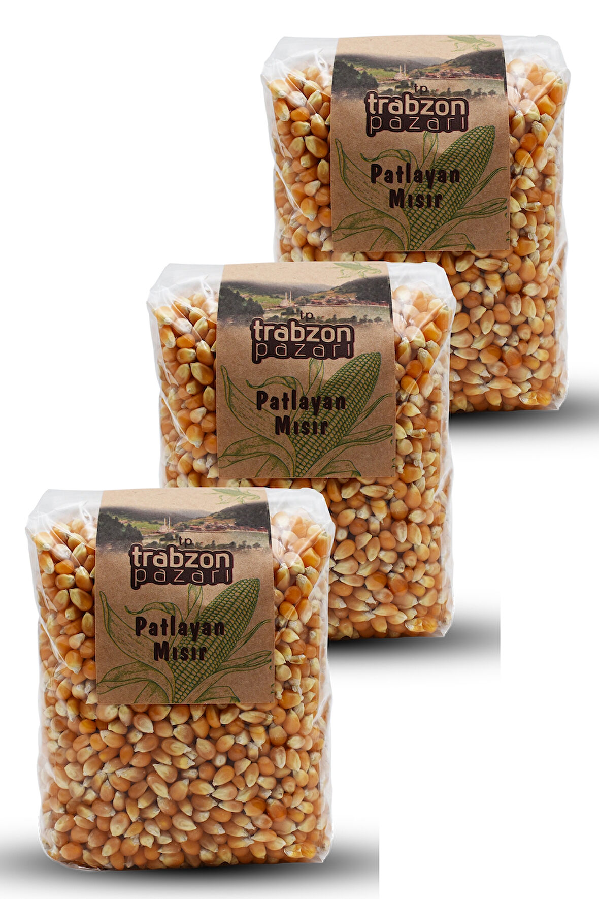 Trabzon Yöresel Ata Tohum Patlayan Mısır, Cin Mısır 3x1 kg