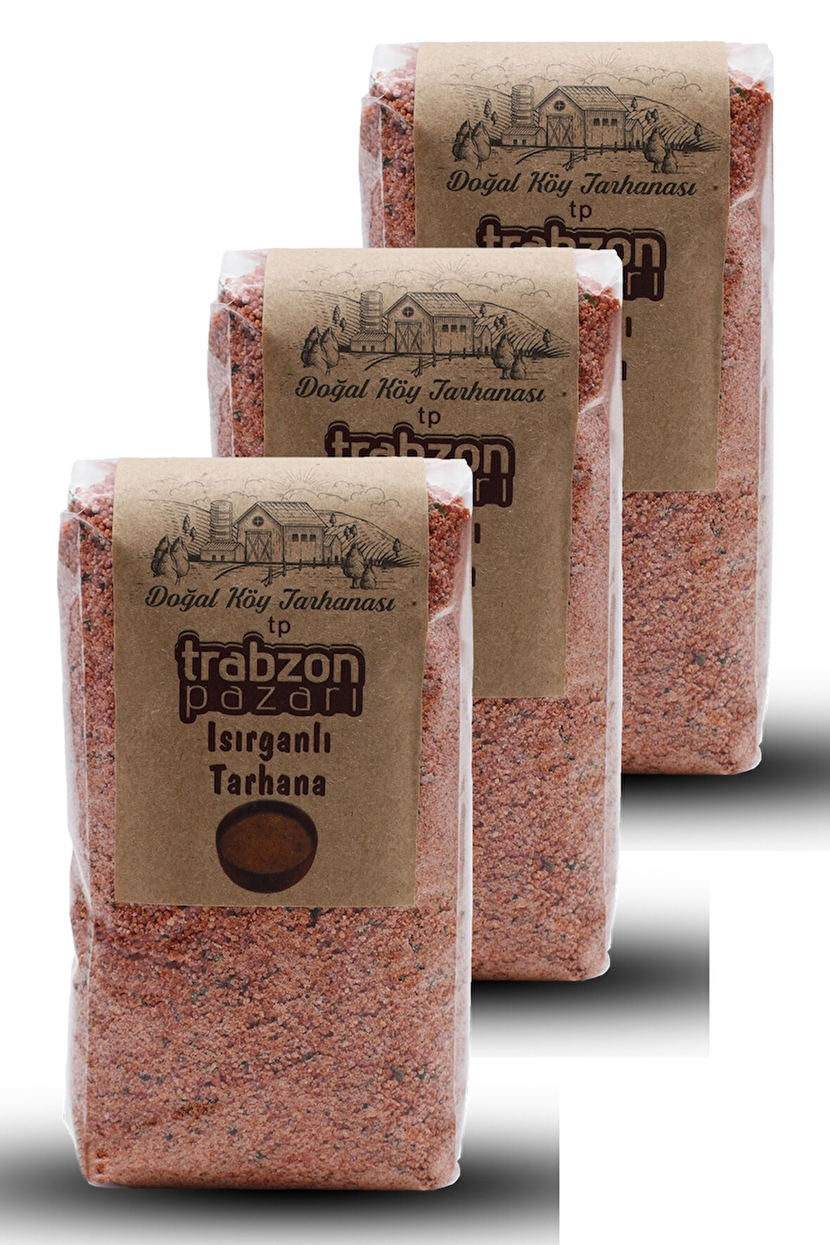 Doğal Isırganlı Köy Tarhana 3x500 Gr