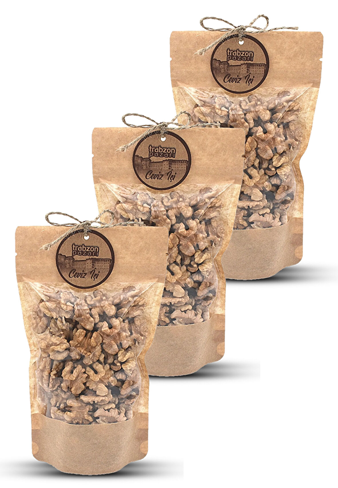 Yerli Iri Boy Kelebek Ceviz Içi 3x140 gr