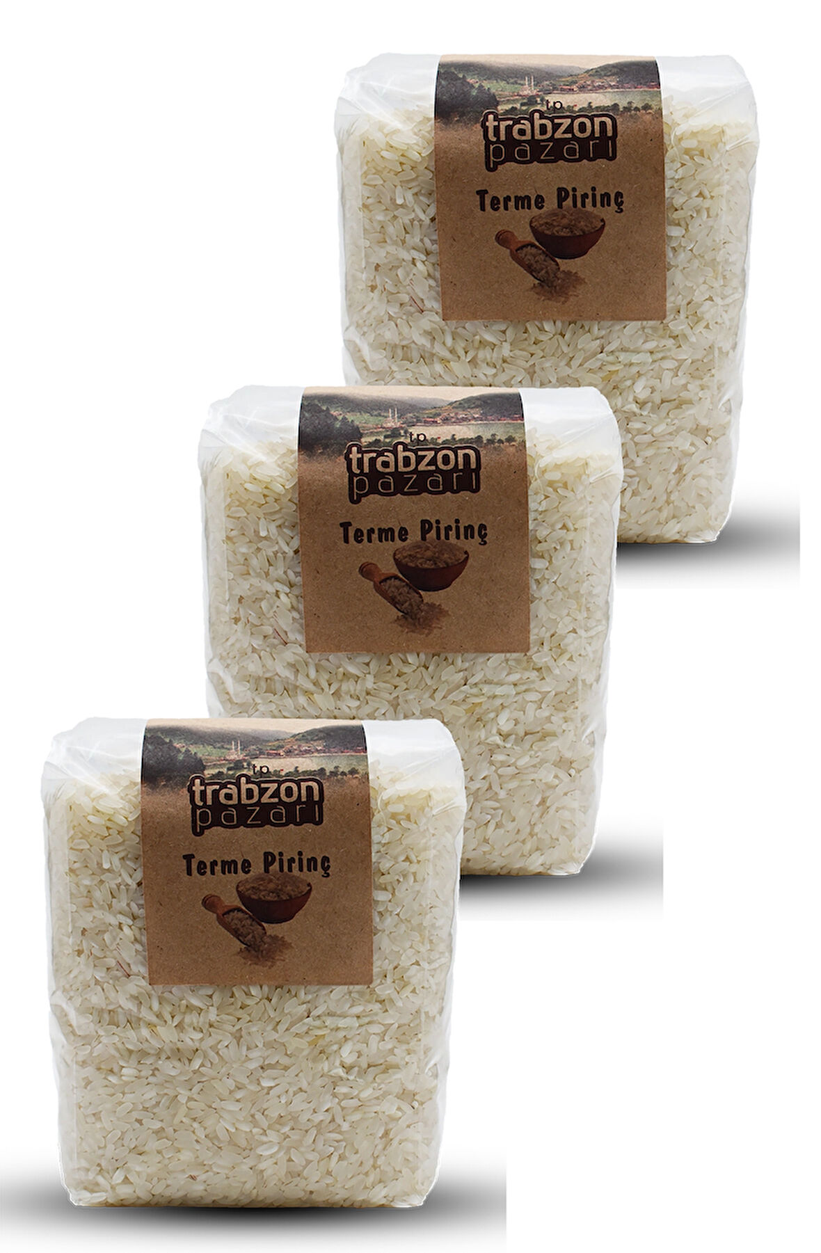 Yerli Samsun Terme Pirinç 3x1 Kg