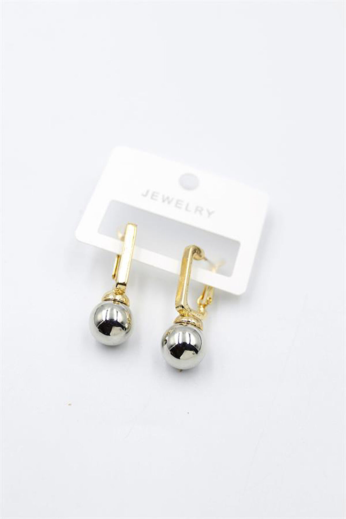 Top Küpe - Gümüş