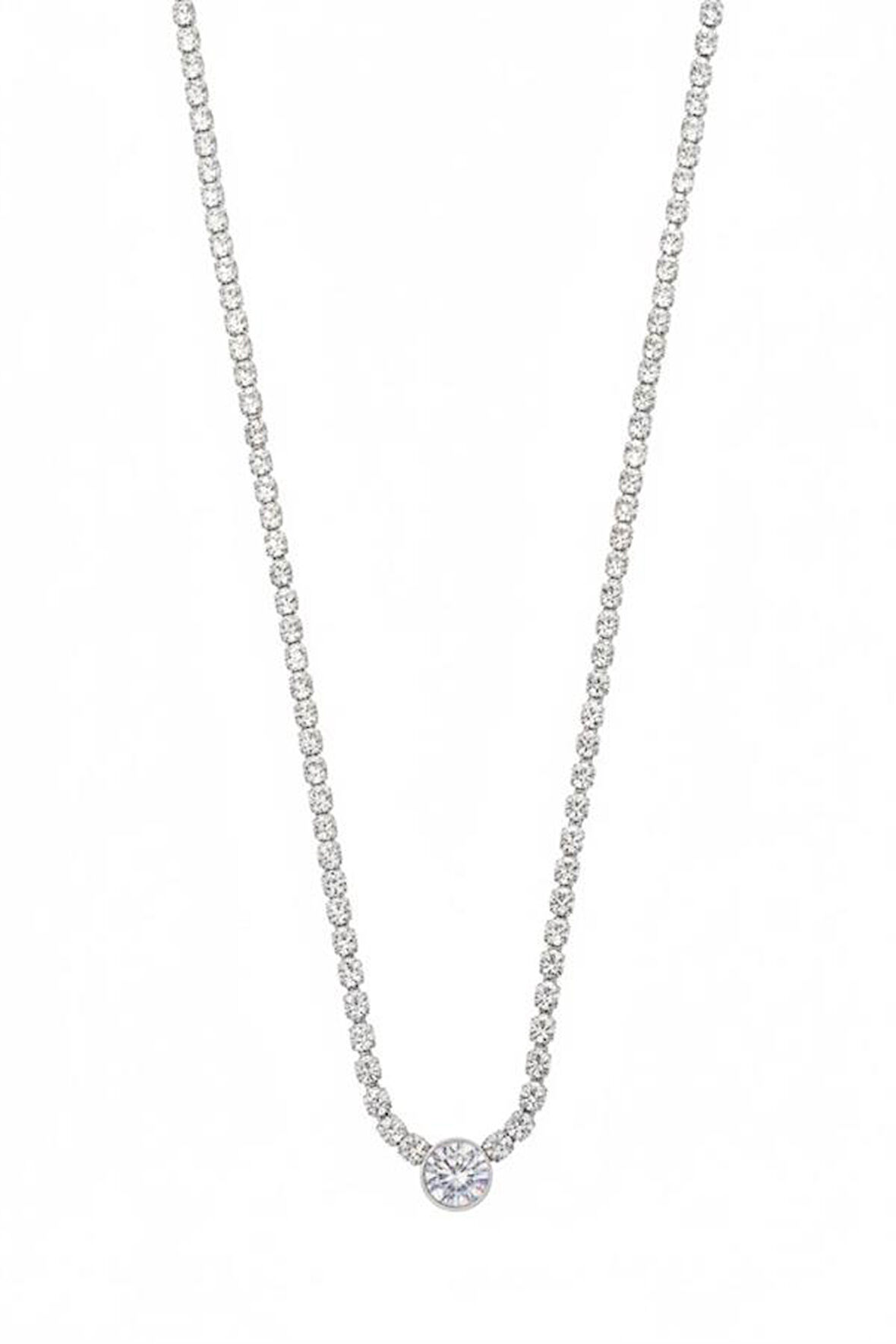 Su Yolu Kolye - Gümüş