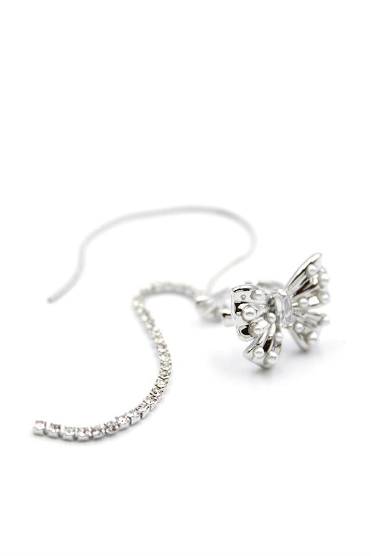 Kelebek Kıkırdak Küpe - Gümüş