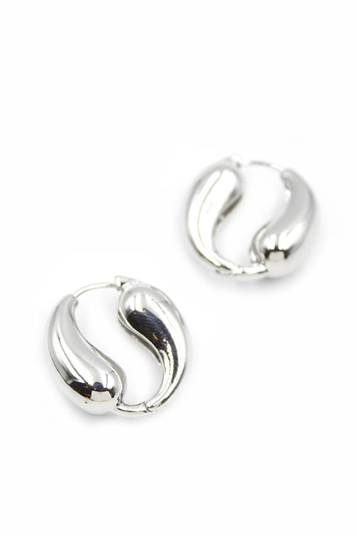 Damla Küpe - Gümüş