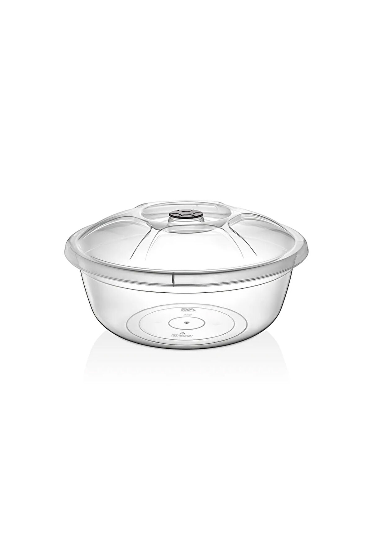 3 No Hamur Leğeni Şeffaf 11 Lt Royaleks-MRD238