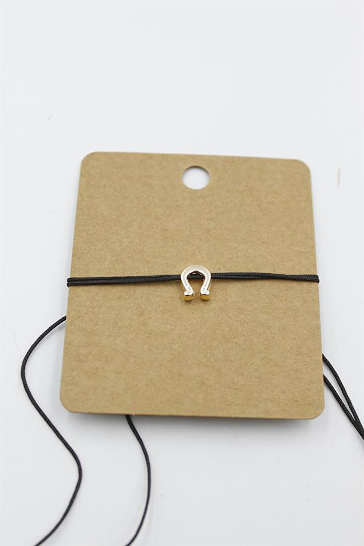 Nal İp Bileklik - Siyah