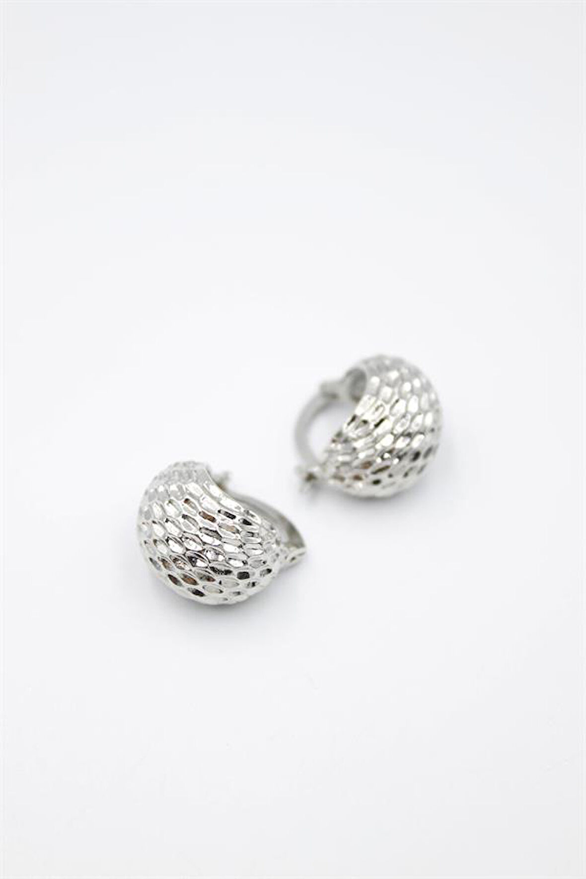 Top Küpe - Gümüş