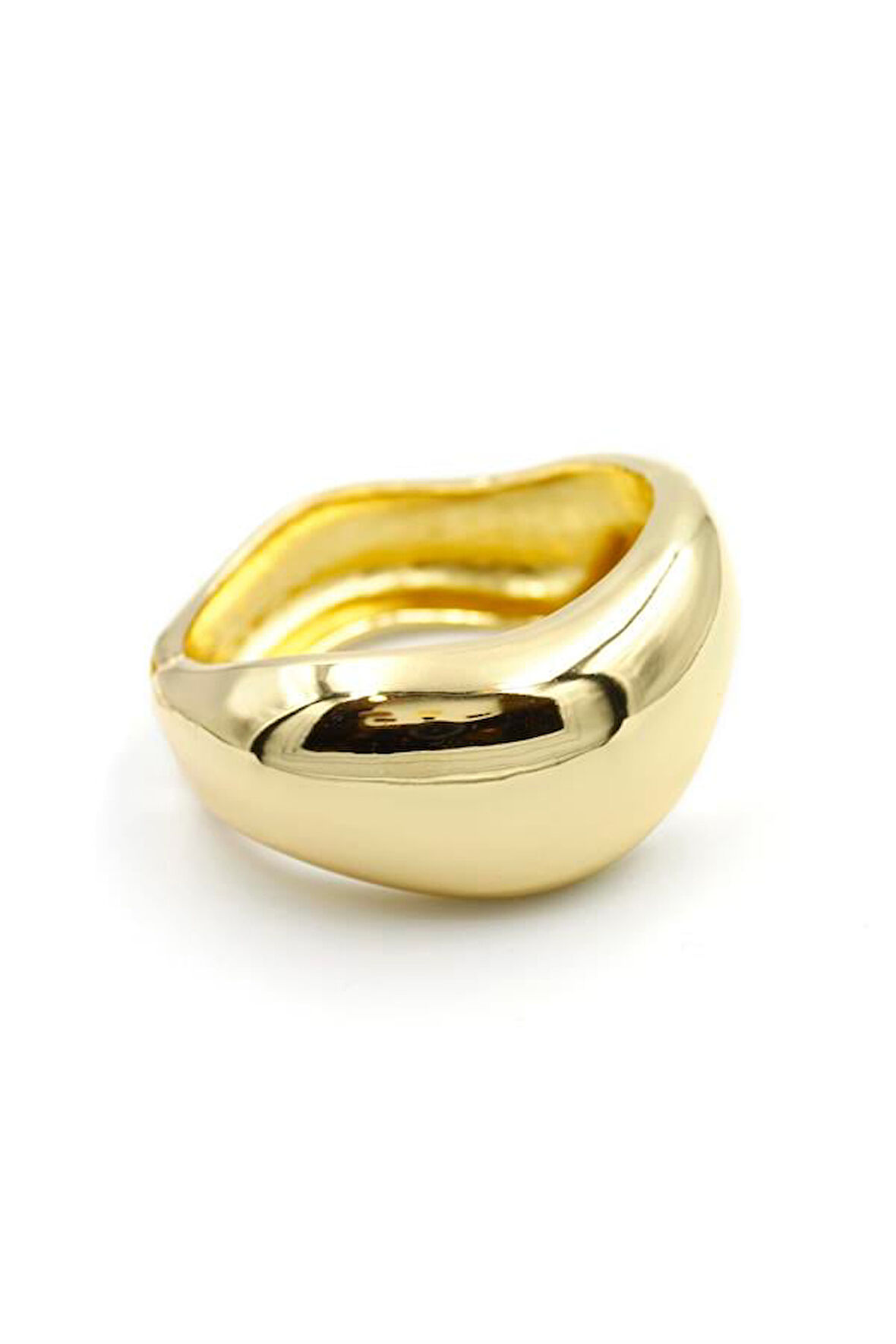 Kelepçe Bilezik - Altın