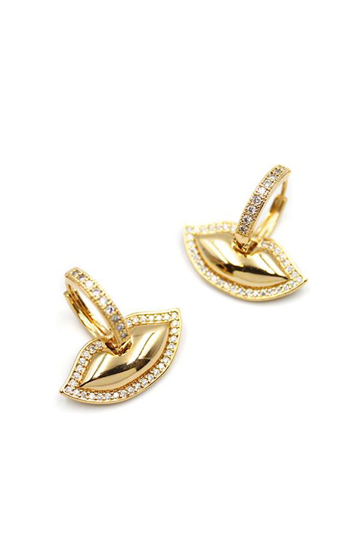 Dudak Küpe - Altın