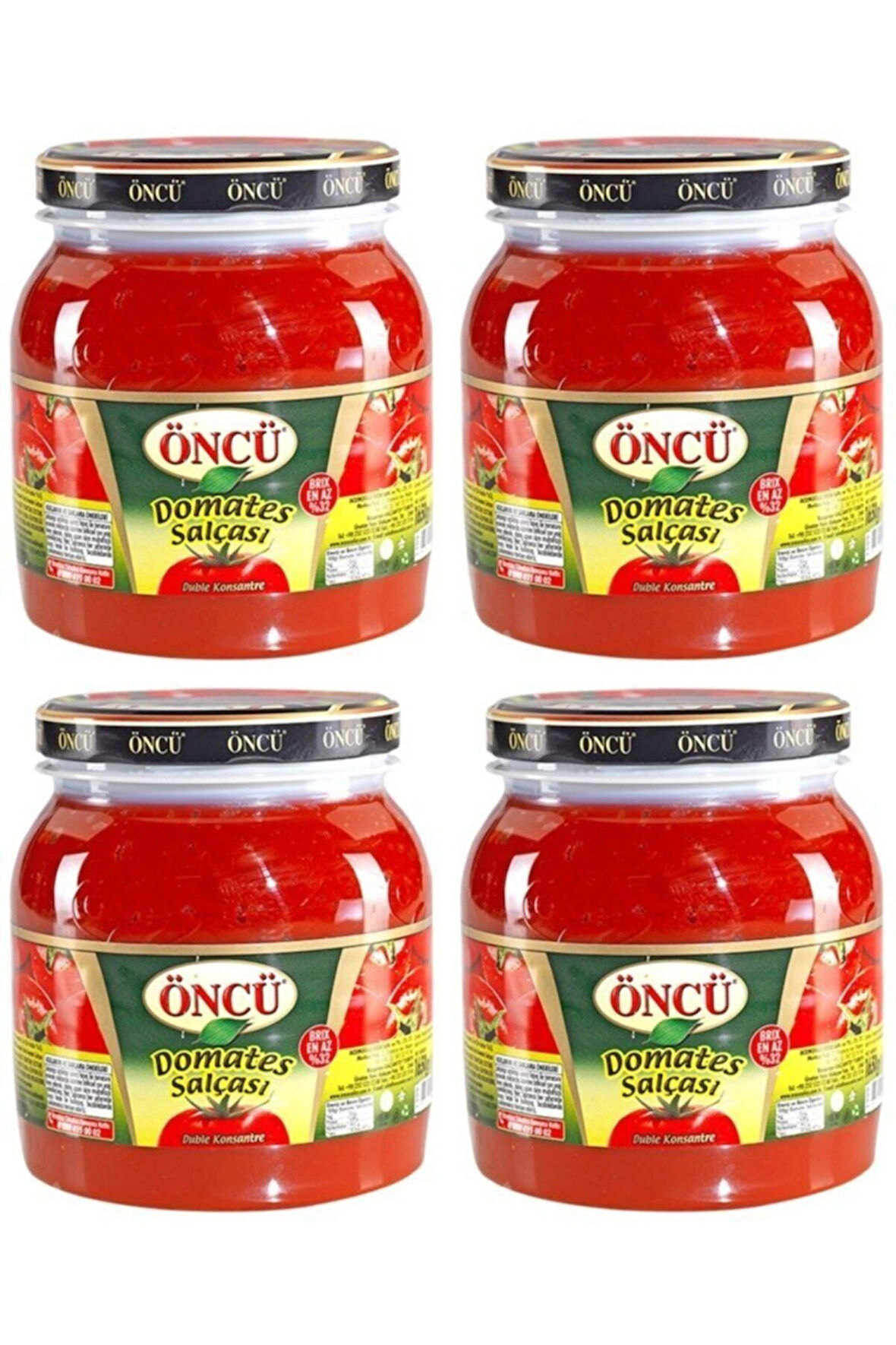 Gıda Domates Salçası 1650 gr x4 Adet