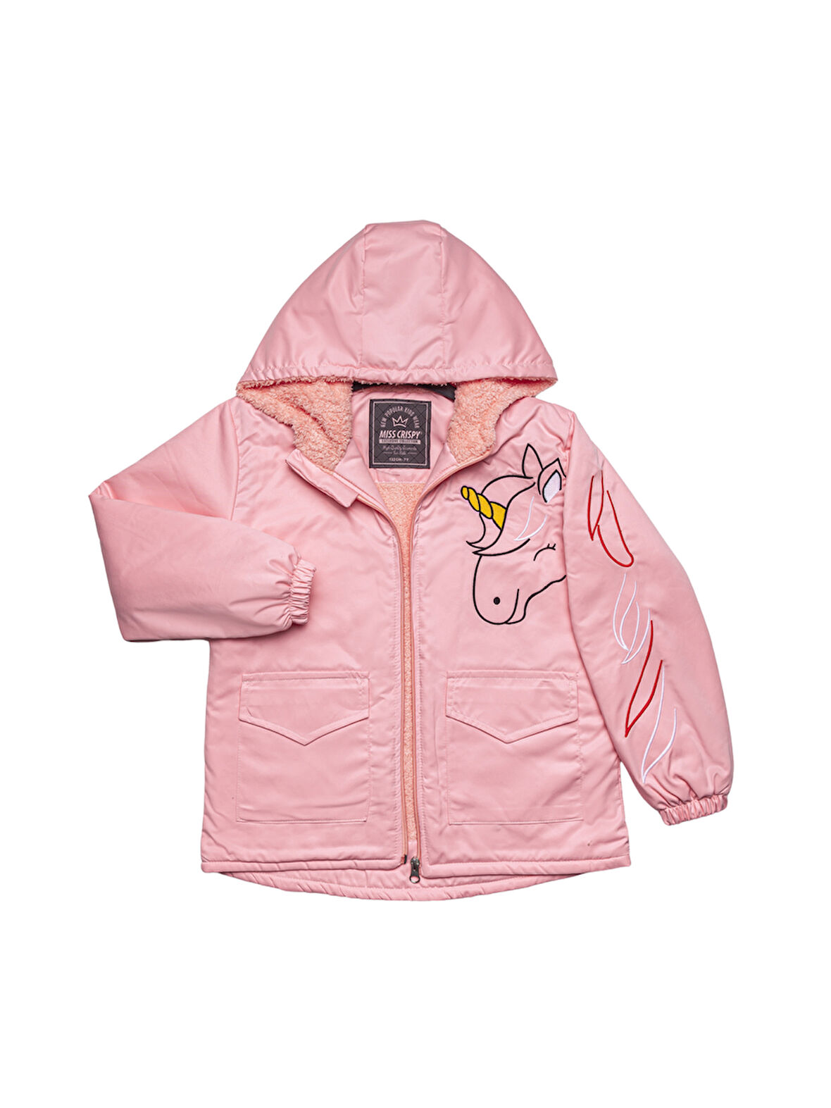 UNICORN FİGÜRLÜ KIZ MONT