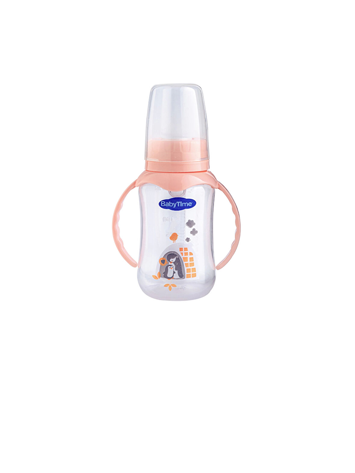 PP KULPLU SİLİKON KİRAZ UÇLU BİBERON (150 ml.)