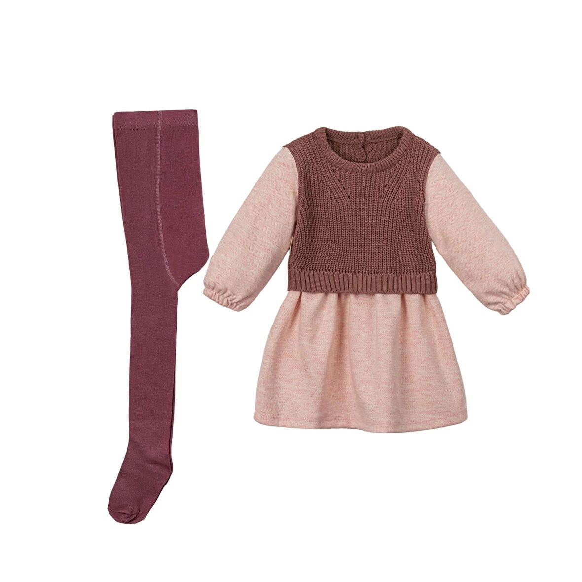 EXPO TRİKOLU KIZ ELBİSE (ÇORAPLI)