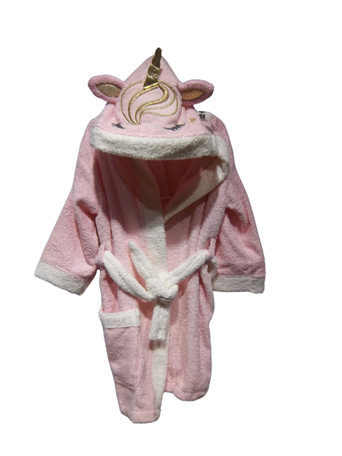 UNICORN DETAYLI KIZ BORNOZ