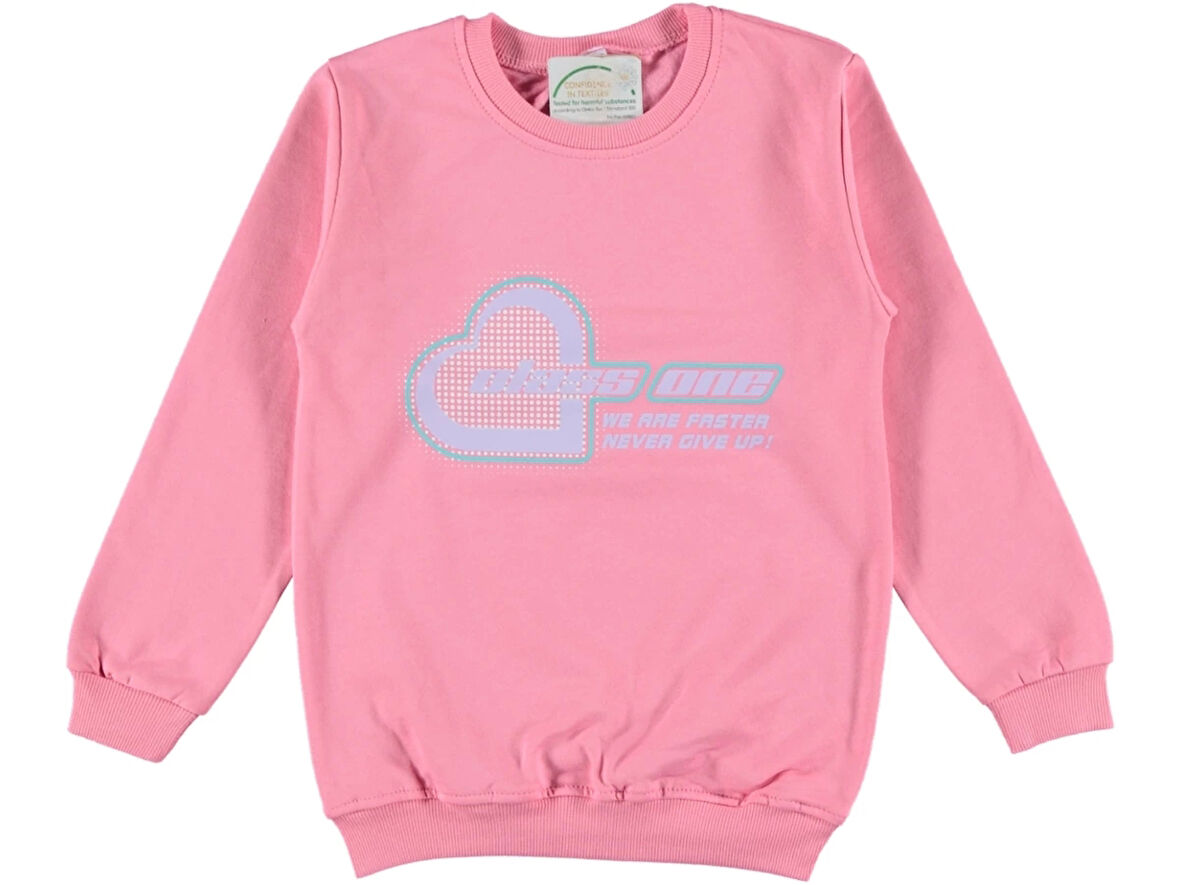 OLASS BASKILI KIZ SWEATSHIRT