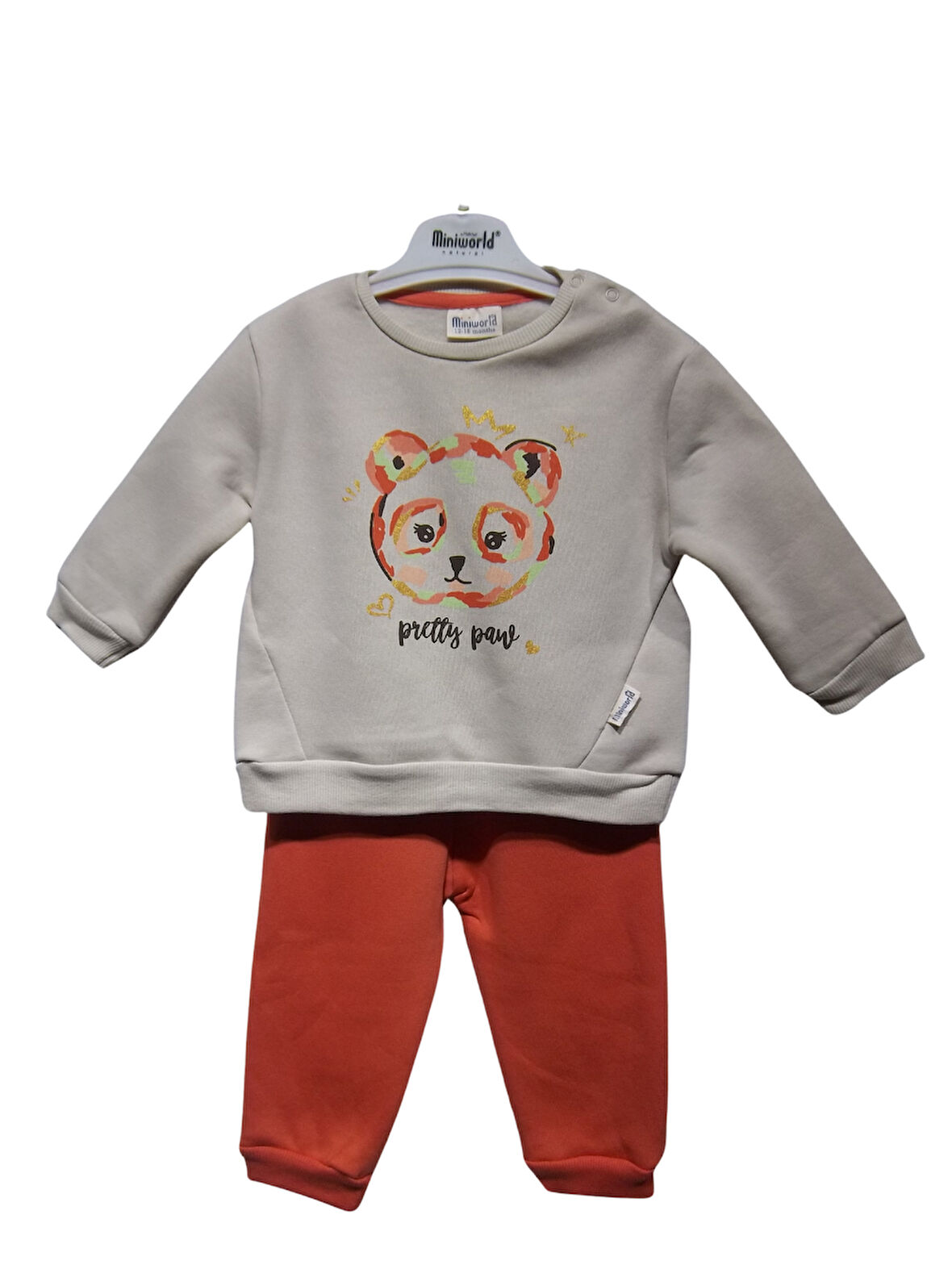 PANDA BASKILI KIZ TAKIM