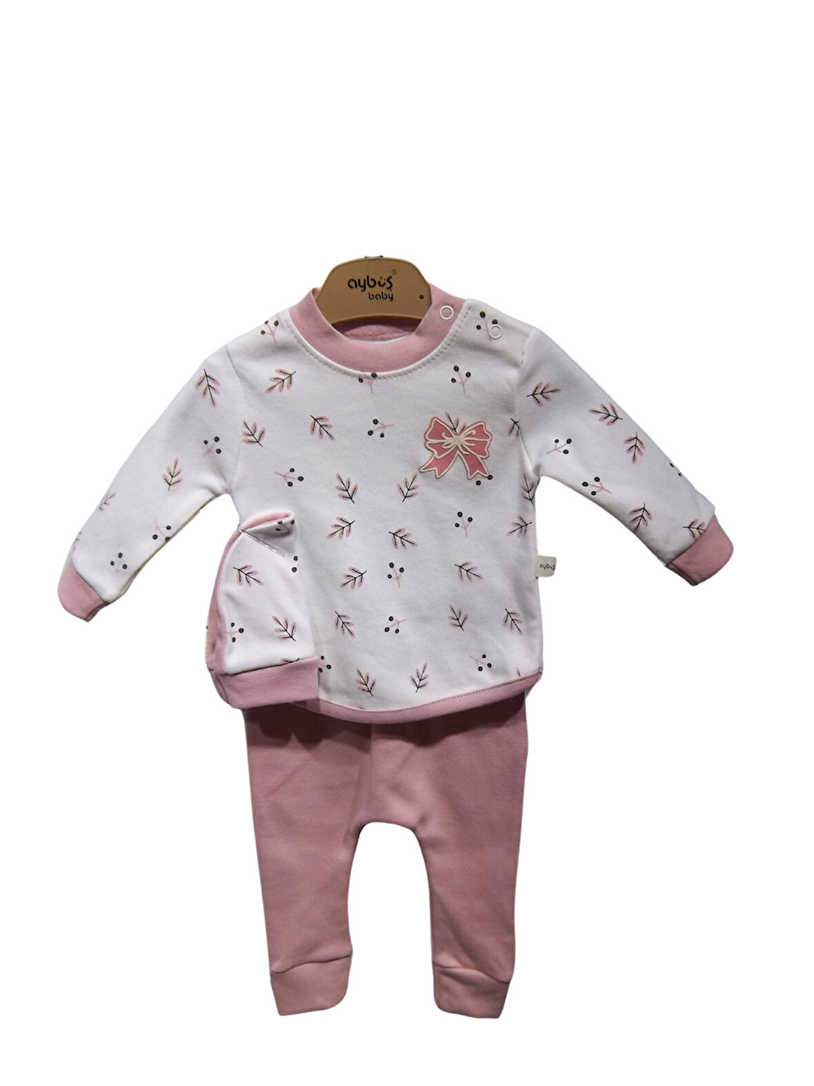 INTERLOK FİYONKLU BERELİ KIZ TAKIM