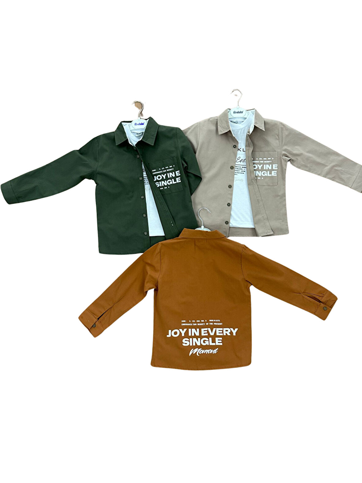 JOYINE BASKILI t-shirtLU Erkek Çocuk  GÖMLEK