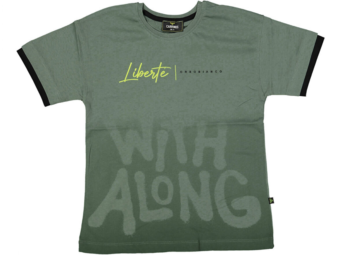 LİBERTE BASKILI ERKEK T-SHIRT