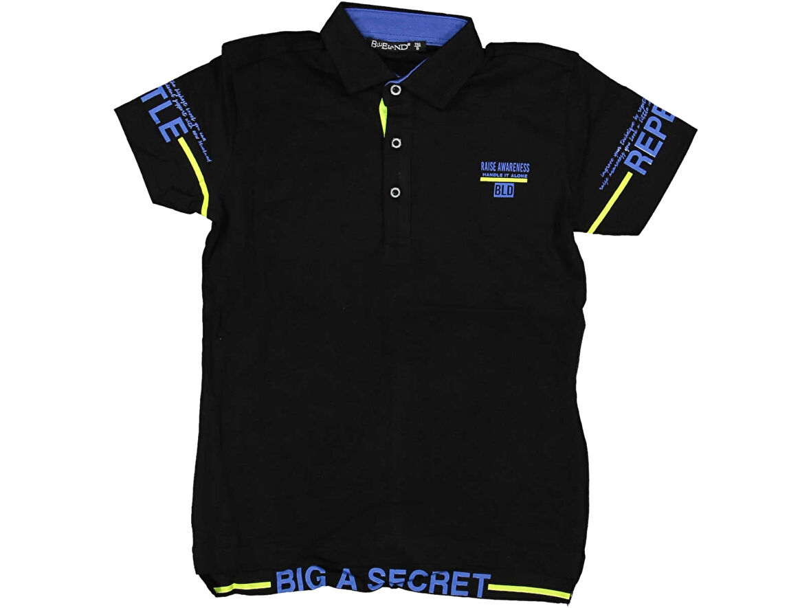 BIG A SECRET BASKILI ERKEK T-SHIRT