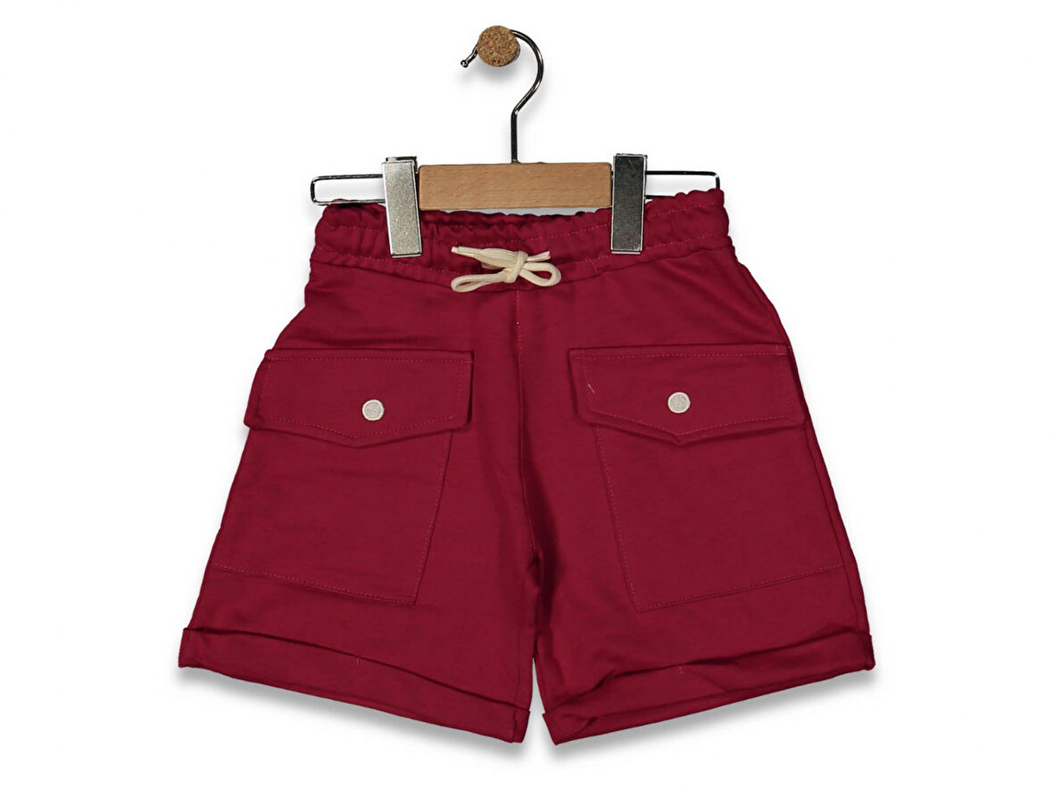 KARGO CEPLİ KIZ ŞORT