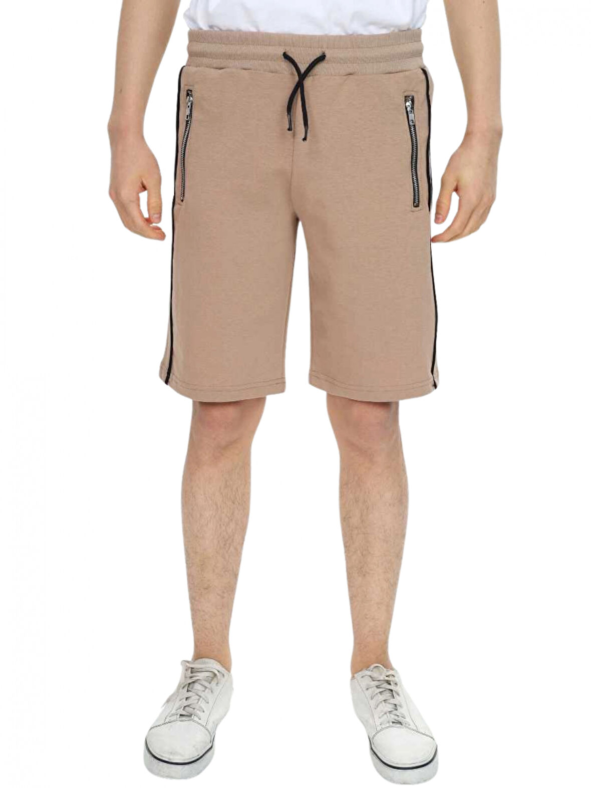 ÇİFT ARABİYELİ CEP FERMUARLI ERKEK ŞORT