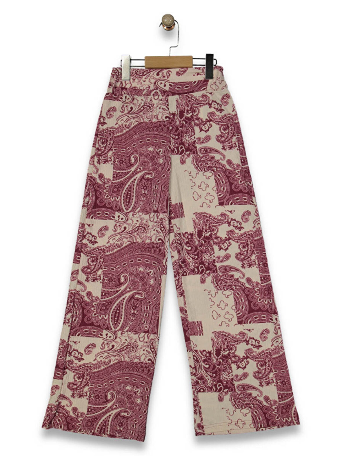 ŞAL DESEN KIZ PANTOLON