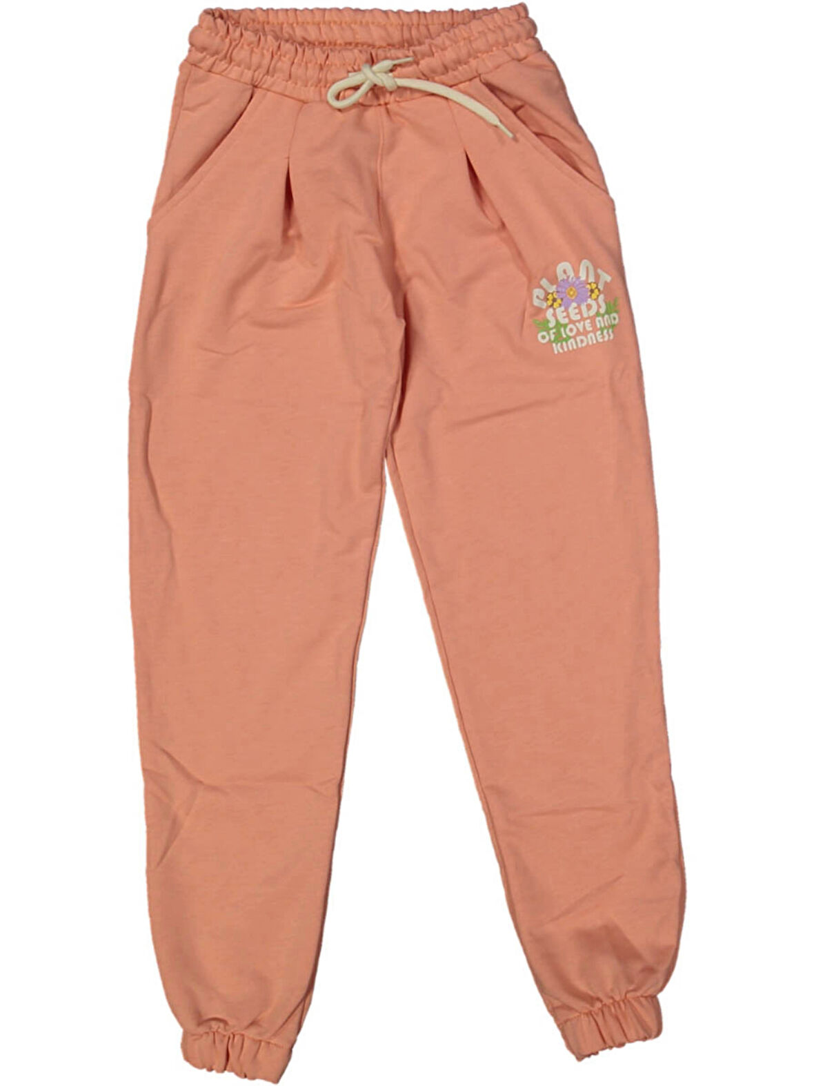 ÇİÇEK BASKILI KIZ TEK ALT