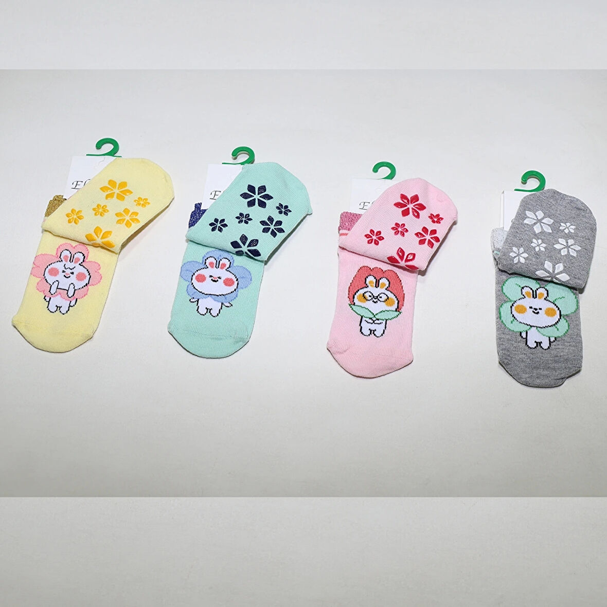 KIZ BEBEK AFOREN DESEN PATİK ÇORAP (6 ADET)