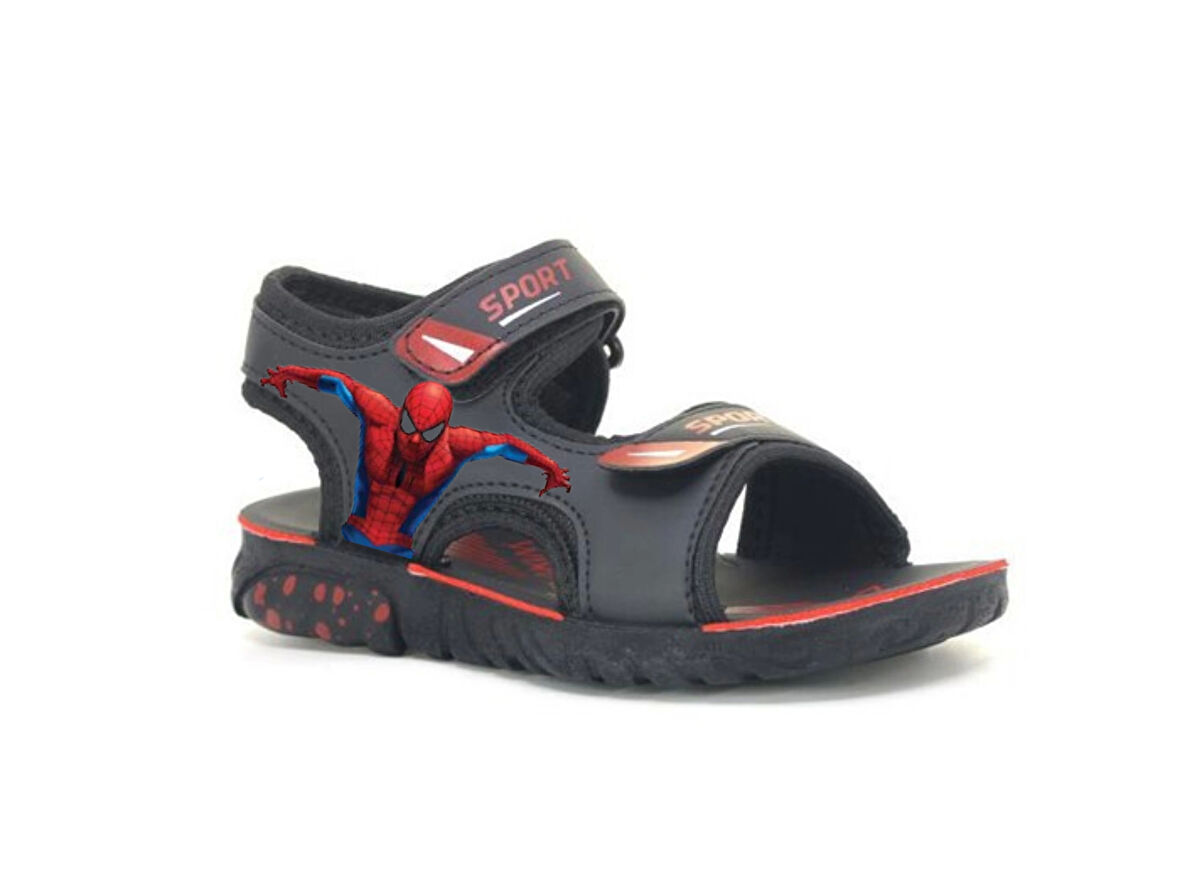 SPIDER MAN FİGÜRLÜ ERKEK SANDALET