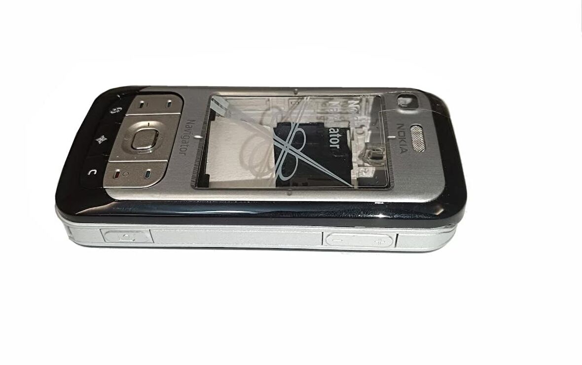 Nokia 6110N Kasa Kapak Nokia 6110N Siyah Orta Kasa Ön Kapak Arka Kapak Tuş Takımı