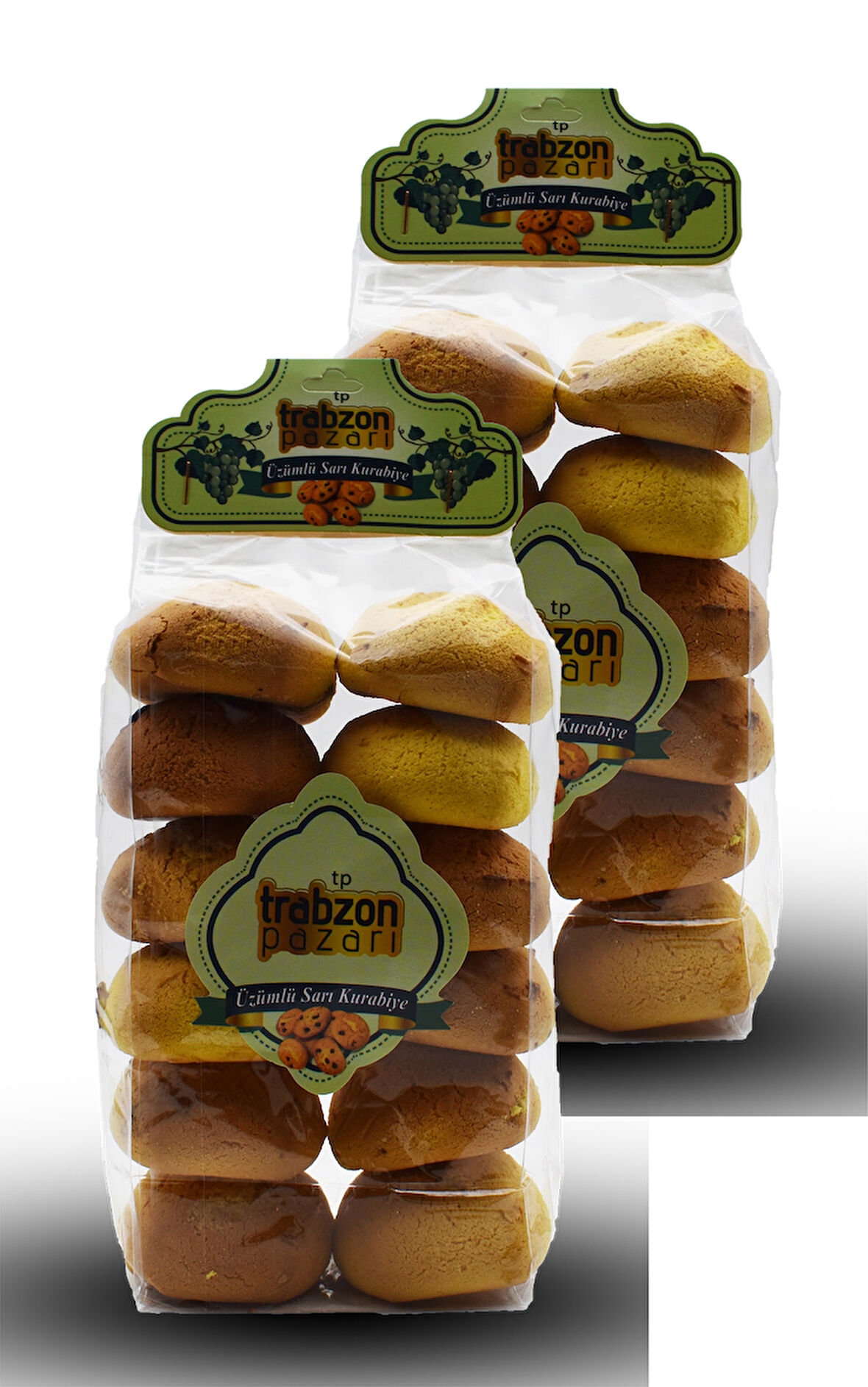 Üzümlü Trabzon Sarı Kurabiyesi 2x400 gr