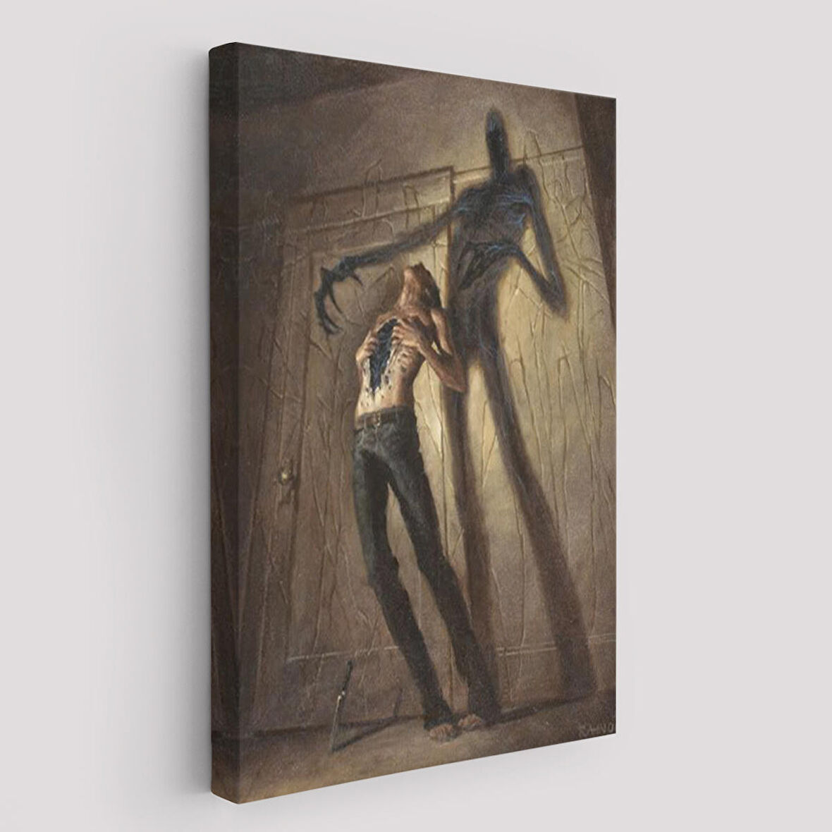 Sürreal Depresyon Duvar Tablosu-6111