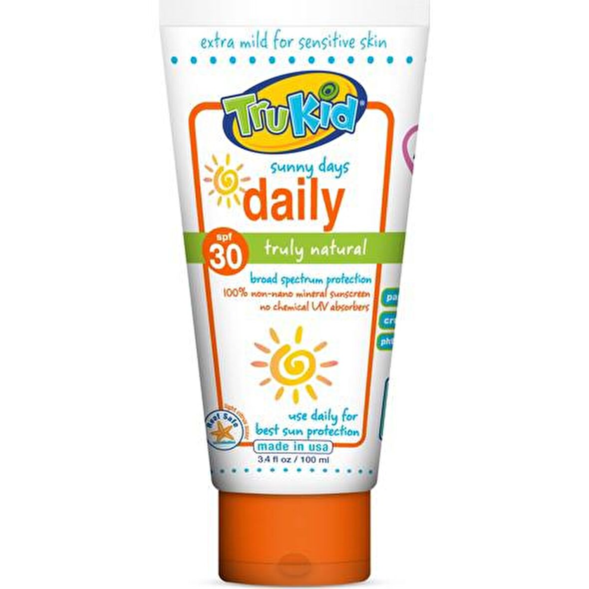 Trukid Sunny Days SPF 30 Faktör Çocuk Güneş Koruyucu Krem 100 ml