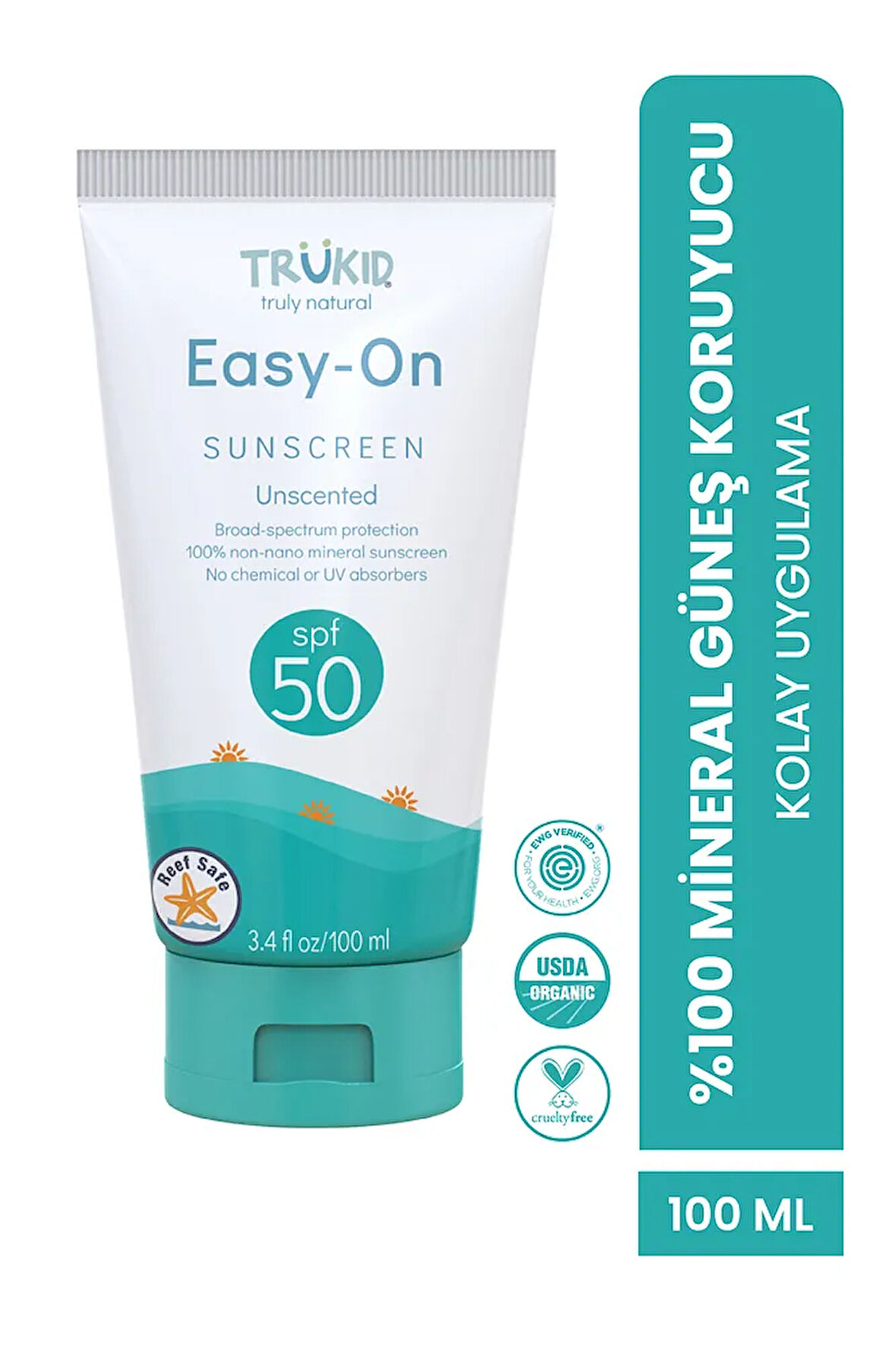 Easy On SPF50 Güneş Koruyucu 100 ml – Hassas Ciltler İçin Etkili Koruma