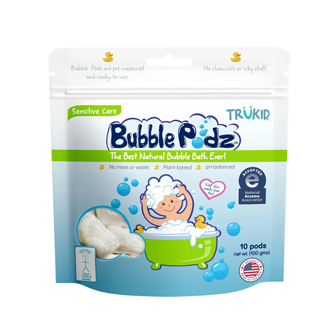 Trukid Bubble Podz Kokusuz Banyo Köpüğü 10lu